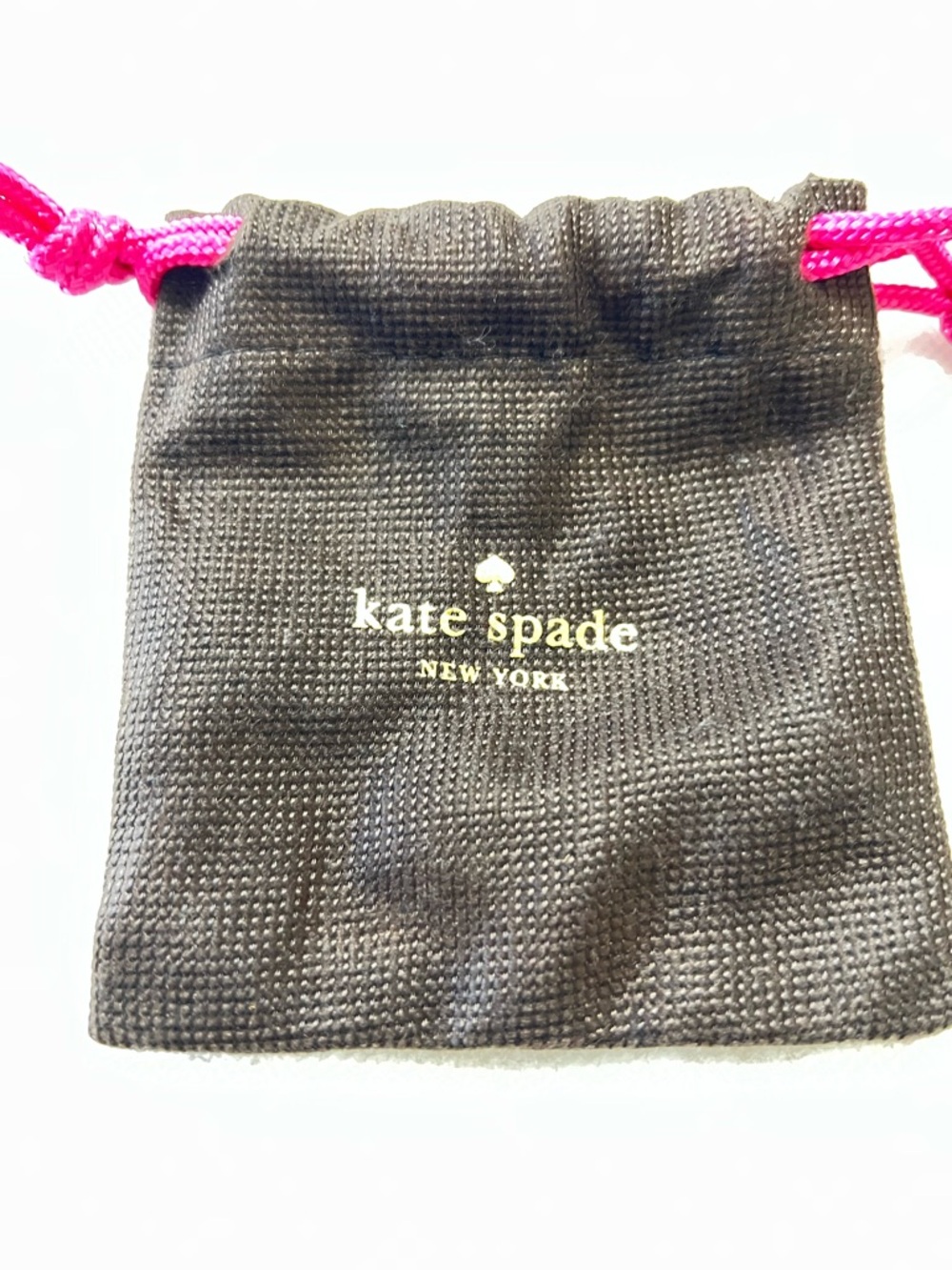 kate spade Silver-Tone Logo Tag Necklace with Spade Charm - Picture 7 of 7